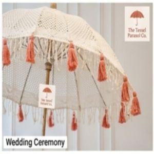 Bohemian Tassel Garden Parasol