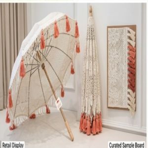 Bohemian Tassel Garden Parasol