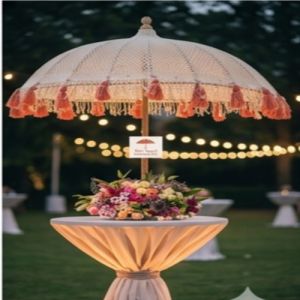 Bohemian Tassel Garden Parasol