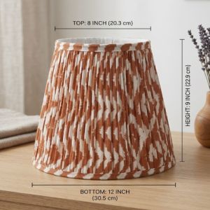 The Artisan Ikat Pleated Empire Lampshade