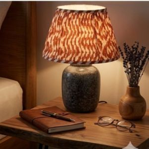 The Artisan Ikat Pleated Empire Lampshade