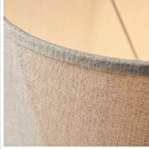 The Elara Drum Linen Shade