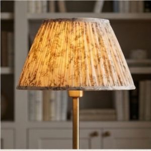The English Rose Vintage Pleated Lampshade