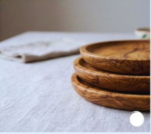 Acacia Wood Plate
