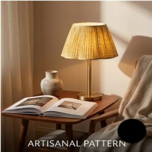 The Marigold Scalloped Pleated Lampshade