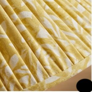The Marigold Scalloped Pleated Lampshade