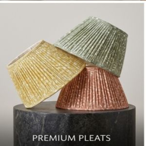 The Marigold Scalloped Pleated Lampshade