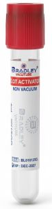 Clot Activator Non Vacuum Blood Collection Tube