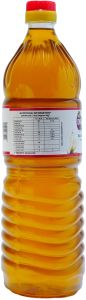 1 Litre Kachi Ghani Mustard Oil Bottle