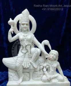 Banglamukhi Mata Ji Marble Moorti