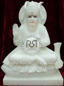Jhule Lal Marble Statue