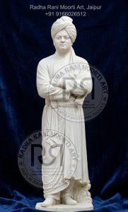 Marble Vivekanand Ji Moorti