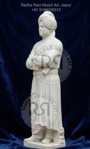 Marble Vivekanand Ji Moorti