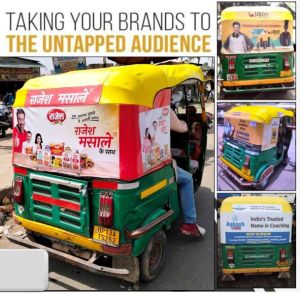 Auto Rickshaw Branding Service