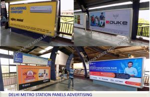 Delhi Metro Panel Advertising Service