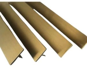 Golden Stainless Steel T Profiles
