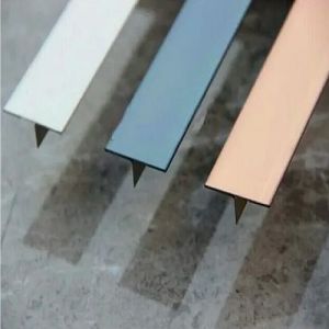 Stainless Steel Decorative T Profiles
