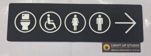 Elevator Braille Signage