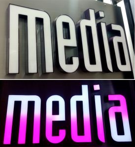 LED Glow Sign Board