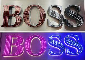 LED Glow Sign Board