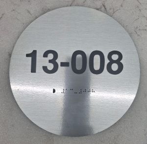 Number Name Plate