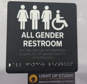 Restroom Signage Boards