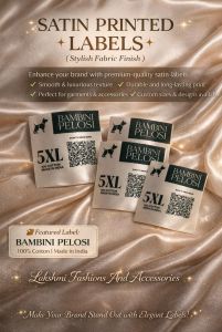 Printed Satin Labels