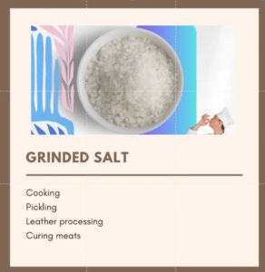 White Grinding Salt
