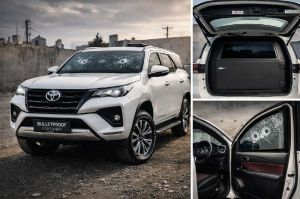 Toyota Fortuner Bullet Proof Services