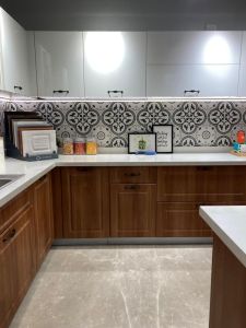 L Shaped Modular Kitchen