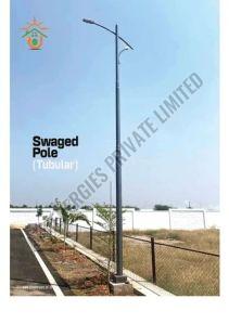 Dual Arm Galvanized Iron Pole