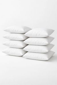 White Soft Bed Plain Cushion