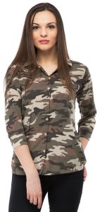 Ladies Camouflage Printed Shirt