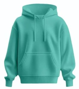 Ladies Light Green Fleece Hoodie