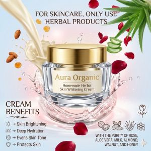 Homemade Herbal Whitening Cream