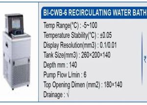 BI-CWB-6 Recirculating Water Bath