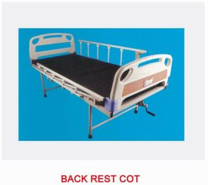 Hospital Back Rest Cot Bed