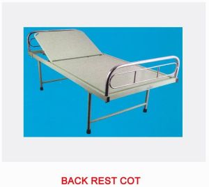 Hospital Back Rest Cot Bed