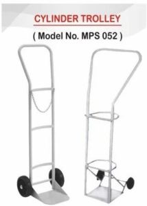 Mild Steel Oxygen Cylinder Trolley
