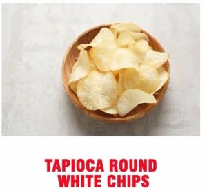 Salted Round White Tapioca Chips