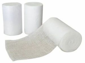 White Cotton Surgical Roller Bandage Roll