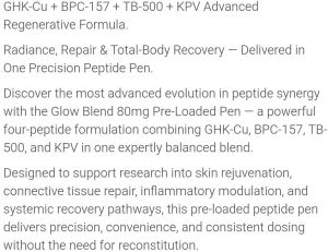 Klow Peptide Injection