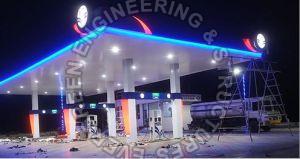 HPCL Petrol Pump Canopy