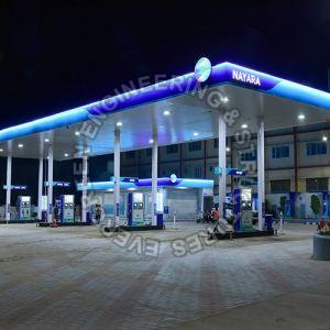 Nayara Petrol Pump Canopy