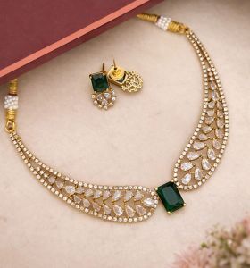 American Diamond Chokers Necklace Set