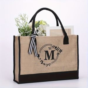 Jute Printed Shopping Bags