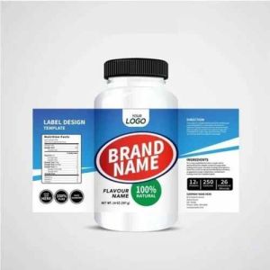 Bottle PVC Label Sticker