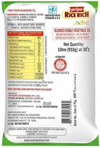 Oil Pouch PVC Printed Label