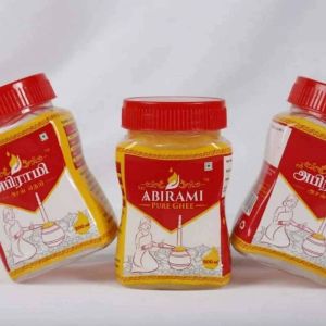 Pure Ghee Jars PVC Shrink Sleeves Label