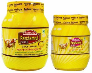 Pure Ghee Jars PVC Shrink Sleeves Label